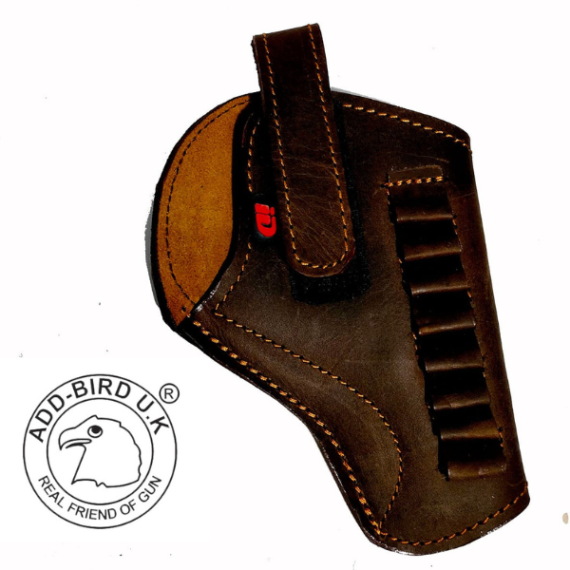 "32 bore revolver holster for secure and comfortable firearm carry"