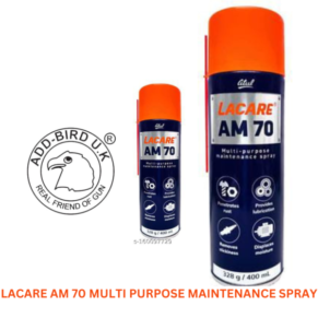 "LACARE AM 70 Multi-Purpose Maintenance spray for rust prevention and lubrication"